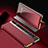 Leather Case Stands Flip Cover K07 Holder for Huawei Mate 40E Pro 4G Red Wine