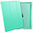 Leather Case Stands Flip Cover L01 for Apple iPad 3 Green