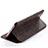 Leather Case Stands Flip Cover L01 for Apple iPhone 6S Plus Brown