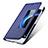 Leather Case Stands Flip Cover L01 for Huawei Ascend P7 Blue