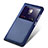 Leather Case Stands Flip Cover L01 for Huawei Honor 6X Blue