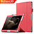 Leather Case Stands Flip Cover L01 for Huawei MediaPad M2 10.0 M2-A01 M2-A01W M2-A01L Red