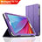 Leather Case Stands Flip Cover L01 for Huawei Mediapad T1 7.0 T1-701 T1-701U Purple