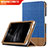 Leather Case Stands Flip Cover L01 for Huawei MediaPad T2 Pro 7.0 PLE-703L Blue