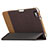 Leather Case Stands Flip Cover L01 for Huawei MediaPad T2 Pro 7.0 PLE-703L Brown