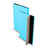 Leather Case Stands Flip Cover L01 for Huawei MediaPad T3 10 AGS-L09 AGS-W09 Cyan