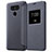 Leather Case Stands Flip Cover L01 for LG G6 Black