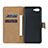 Leather Case Stands Flip Cover L01 for Oppo K1 Black
