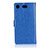 Leather Case Stands Flip Cover L01 for Sony Xperia XZ1 Compact Blue