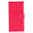 Leather Case Stands Flip Cover L01 for Sony Xperia XZ1 Compact Hot Pink