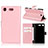 Leather Case Stands Flip Cover L01 for Sony Xperia XZ1 Compact Pink