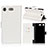 Leather Case Stands Flip Cover L01 for Sony Xperia XZ1 Compact White