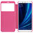 Leather Case Stands Flip Cover L01 for Xiaomi Mi 6X Hot Pink