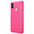 Leather Case Stands Flip Cover L01 for Xiaomi Mi 6X Hot Pink