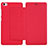 Leather Case Stands Flip Cover L01 for Xiaomi Mi Note Red