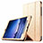 Leather Case Stands Flip Cover L01 for Xiaomi Mi Pad 3 Gold