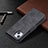 Leather Case Stands Flip Cover L01 Holder for Apple iPhone 13 Black