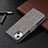 Leather Case Stands Flip Cover L01 Holder for Apple iPhone 13 Gray