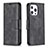 Leather Case Stands Flip Cover L01 Holder for Apple iPhone 14 Pro Black