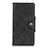 Leather Case Stands Flip Cover L01 Holder for BQ Vsmart Active 1 Black