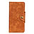 Leather Case Stands Flip Cover L01 Holder for BQ Vsmart joy 1 Orange