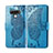 Leather Case Stands Flip Cover L01 Holder for LG Stylo 6 Sky Blue