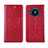 Leather Case Stands Flip Cover L01 Holder for Nokia 8.3 5G Red