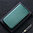 Leather Case Stands Flip Cover L01 Holder for Oppo A53 Midnight Green