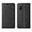 Leather Case Stands Flip Cover L01 Holder for Oppo A72 Black