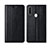 Leather Case Stands Flip Cover L01 Holder for Oppo A8 Black