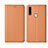 Leather Case Stands Flip Cover L01 Holder for Oppo A8 Orange