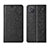 Leather Case Stands Flip Cover L01 Holder for Oppo A92s 5G Black