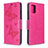 Leather Case Stands Flip Cover L01 Holder for Samsung Galaxy A51 5G Hot Pink