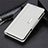 Leather Case Stands Flip Cover L01 Holder for Samsung Galaxy S30 5G White