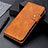 Leather Case Stands Flip Cover L01 Holder for Xiaomi POCO C31 Brown