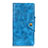 Leather Case Stands Flip Cover L01 Holder for Xiaomi Poco M2 Pro Sky Blue