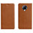 Leather Case Stands Flip Cover L01 Holder for Xiaomi Redmi K30 Pro Zoom Orange