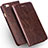 Leather Case Stands Flip Cover L02 for Apple iPhone 6 Brown