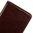 Leather Case Stands Flip Cover L02 for Apple iPhone 6S Brown