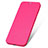 Leather Case Stands Flip Cover L02 for Apple iPhone 7 Plus Hot Pink