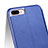 Leather Case Stands Flip Cover L02 for Apple iPhone 8 Plus Blue