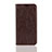 Leather Case Stands Flip Cover L02 for Huawei Honor 10 Lite Brown