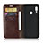 Leather Case Stands Flip Cover L02 for Huawei Honor 10 Lite Brown