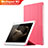 Leather Case Stands Flip Cover L02 for Huawei MediaPad M2 10.0 M2-A01 M2-A01W M2-A01L Pink