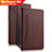 Leather Case Stands Flip Cover L02 for Huawei Mediapad M3 8.4 BTV-DL09 BTV-W09 Brown