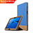 Leather Case Stands Flip Cover L02 for Huawei MediaPad M3 Lite 10.1 BAH-W09 Blue