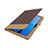 Leather Case Stands Flip Cover L02 for Huawei MediaPad M3 Lite 10.1 BAH-W09 Brown