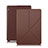 Leather Case Stands Flip Cover L02 for Huawei MediaPad T3 10 AGS-L09 AGS-W09 Brown