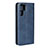 Leather Case Stands Flip Cover L02 for Huawei P30 Pro New Edition Blue