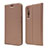 Leather Case Stands Flip Cover L02 for Huawei P30 Rose Gold